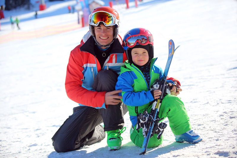 Ski Instructor in chamonix, private children ski lessons