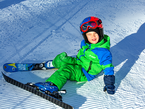 moniteur de ski enfants à chamonix, cours de ski enfants